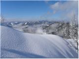 Polhov Gradec (Božna) - Polhograjska Grmada